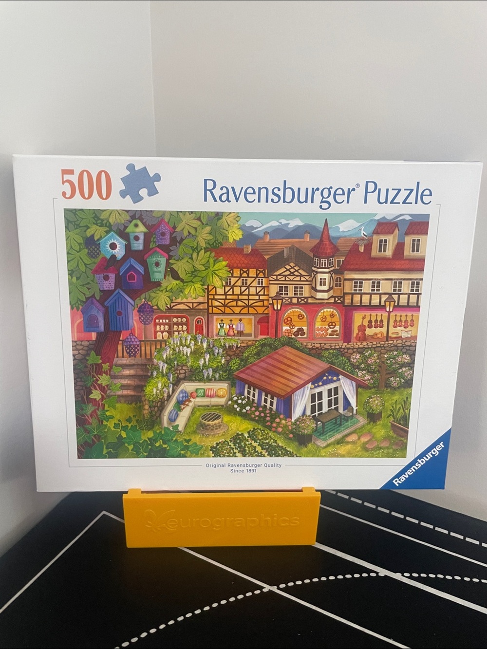 Ravensburger Imported 500-Piece Colorful Village Puzzle - Multicolor